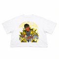 T-Shirt Crop Fit Streetwear “ Turn Up On A Haters”